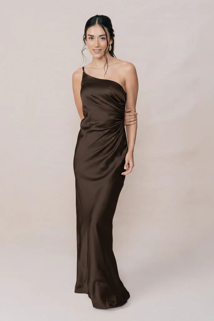 Jade Satin Dress | Made To Order - Image 168