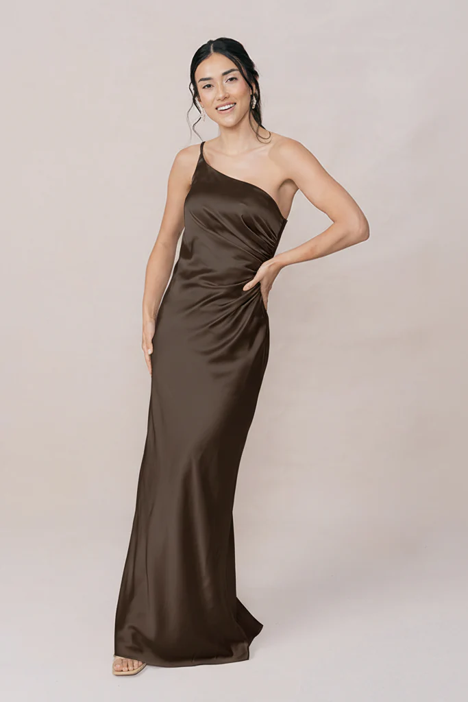 Jade Satin Dress | Made To Order - Image 176