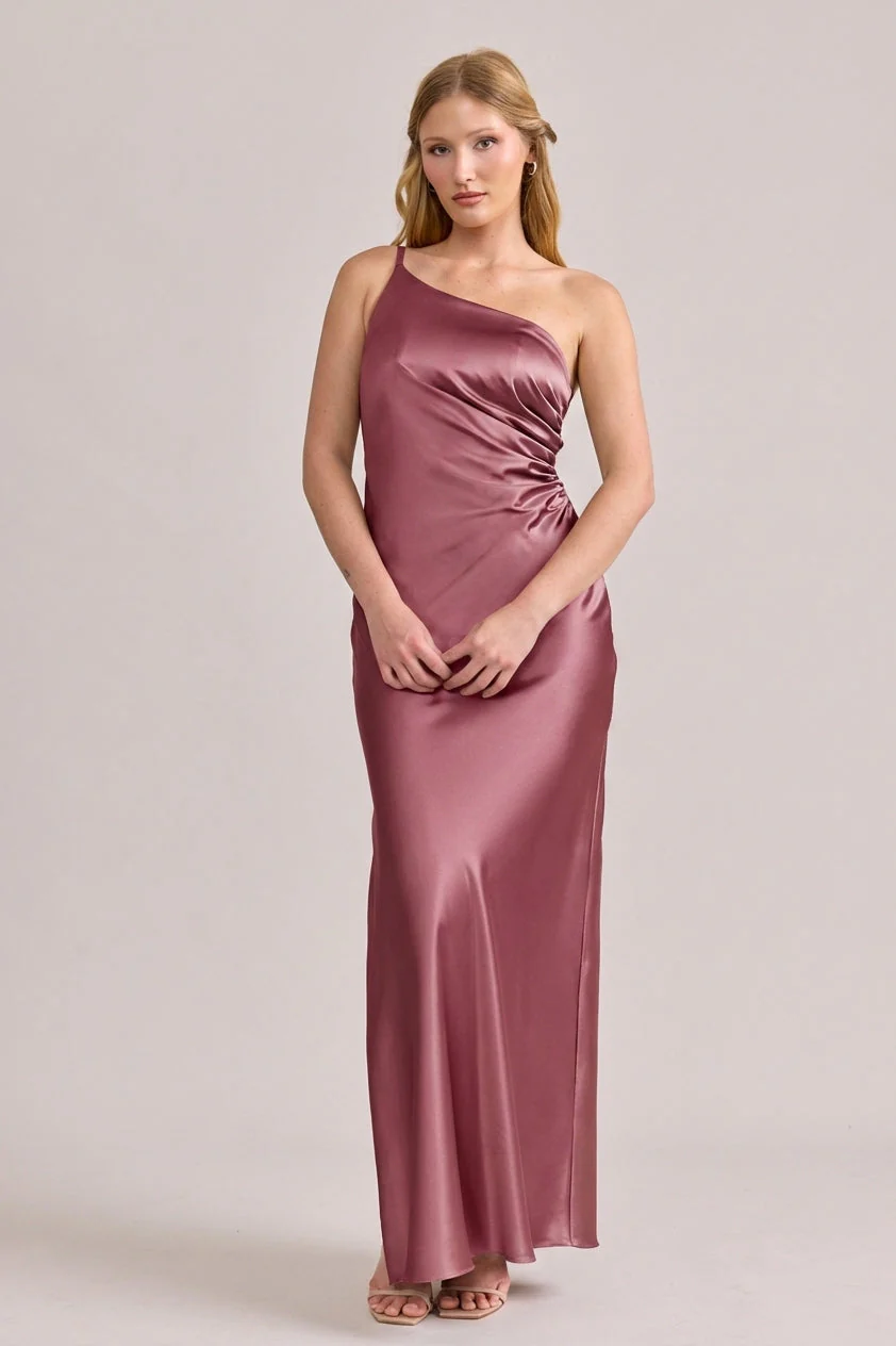 Jade Satin Dress | Made To Order - Image 180