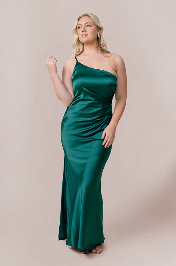 Jade Satin Dress | Made To Order - Image 6