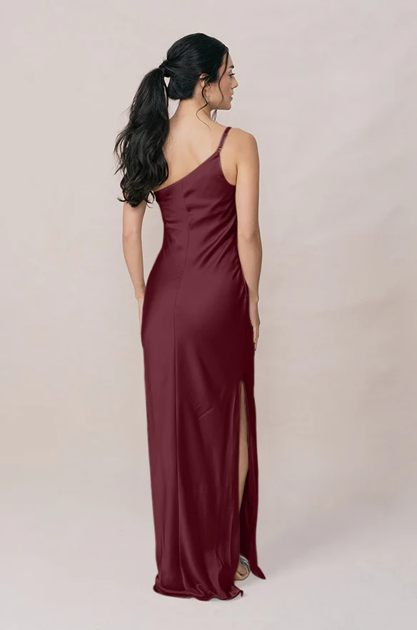 Jade Satin Dress | Made To Order - Image 76