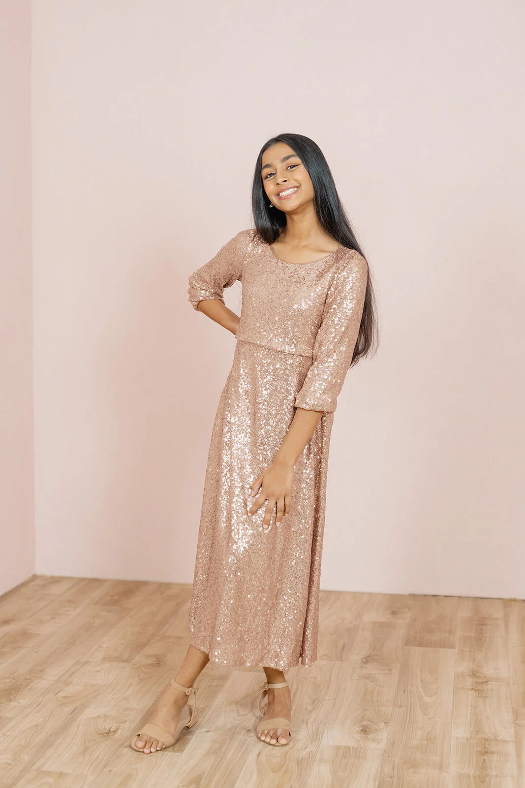 Juniors Addison Sequin Dress | Made To Order - Image 14