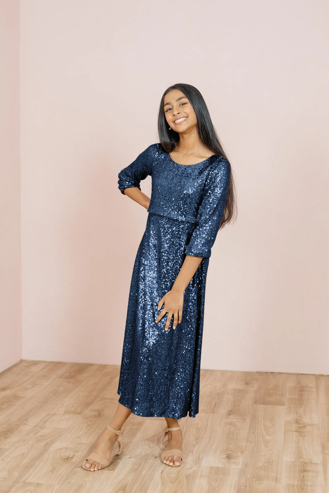 Juniors Addison Sequin Dress | Made To Order - Image 16