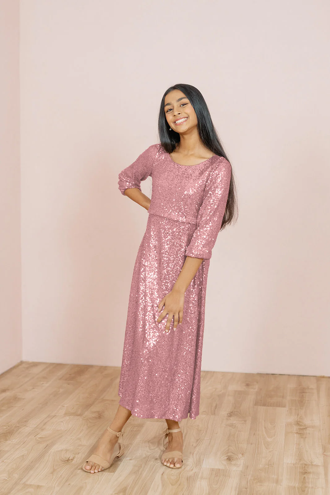 Juniors Addison Sequin Dress | Made To Order - Image 19