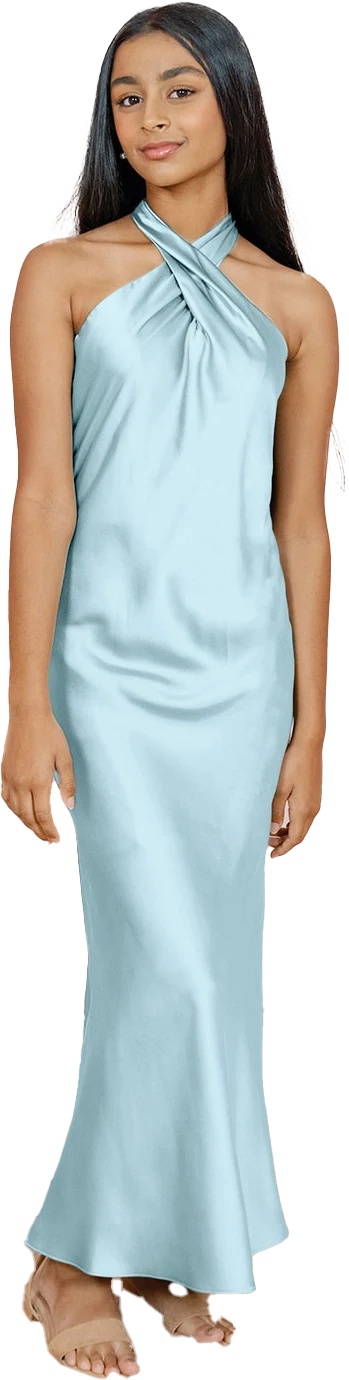 Juniors Athena Satin Dress | Made To Order - Image 71