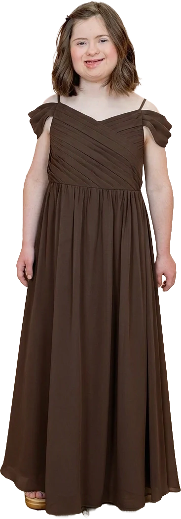 Juniors Lily Chiffon Dress | Made To Order - Image 132