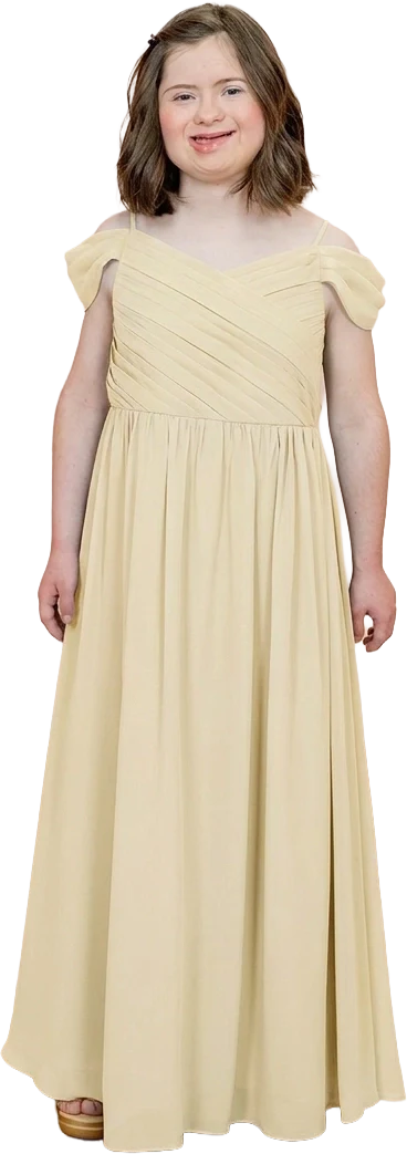 Juniors Lily Chiffon Dress | Made To Order - Image 147