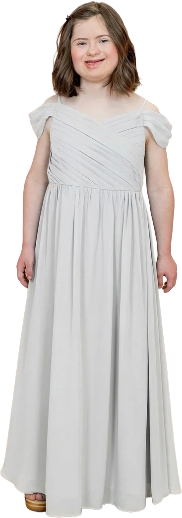 Juniors Lily Chiffon Dress | Made To Order - Image 161