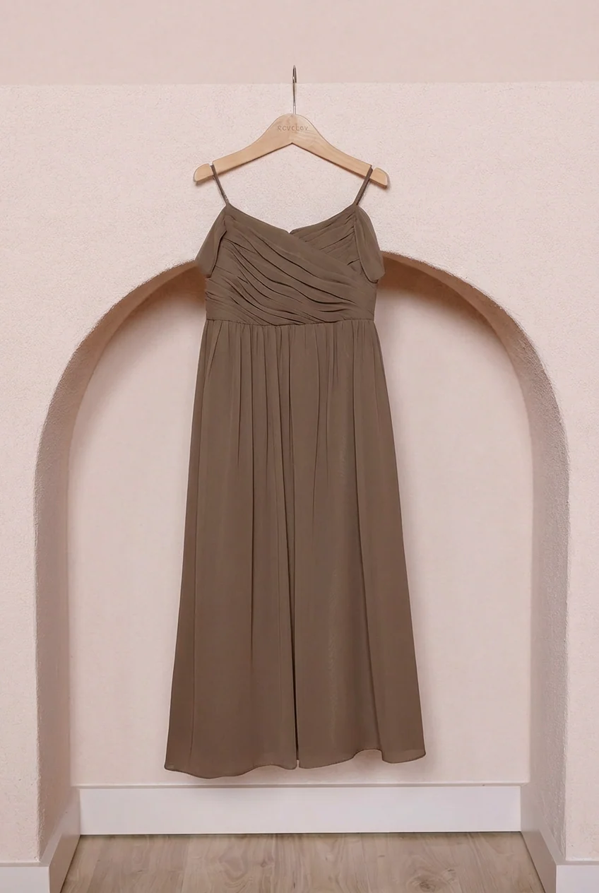 Juniors Lily Chiffon Dress | Made To Order - Image 73