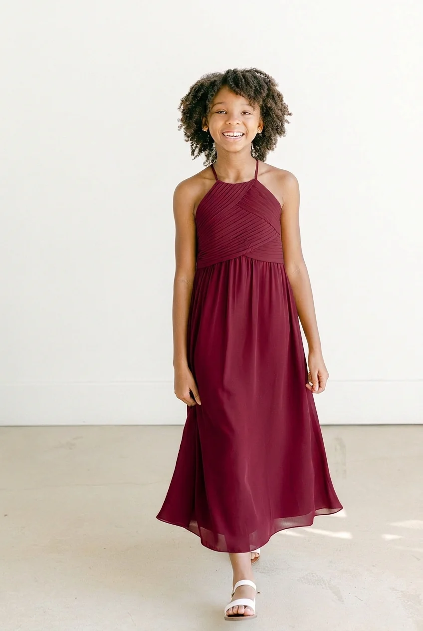 Juniors Mackenzie Chiffon Dress | Made To Order - Image 101