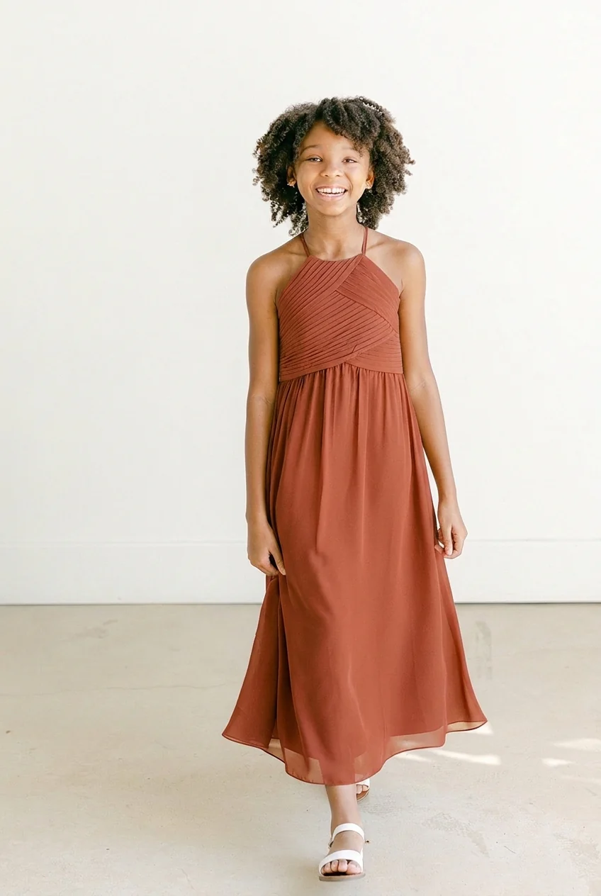 Juniors Mackenzie Chiffon Dress | Made To Order - Image 114
