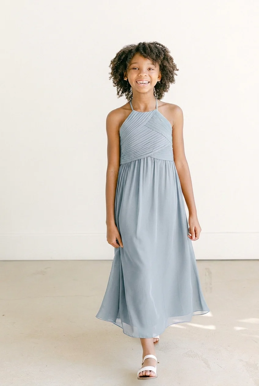 Juniors Mackenzie Chiffon Dress | Made To Order - Image 118