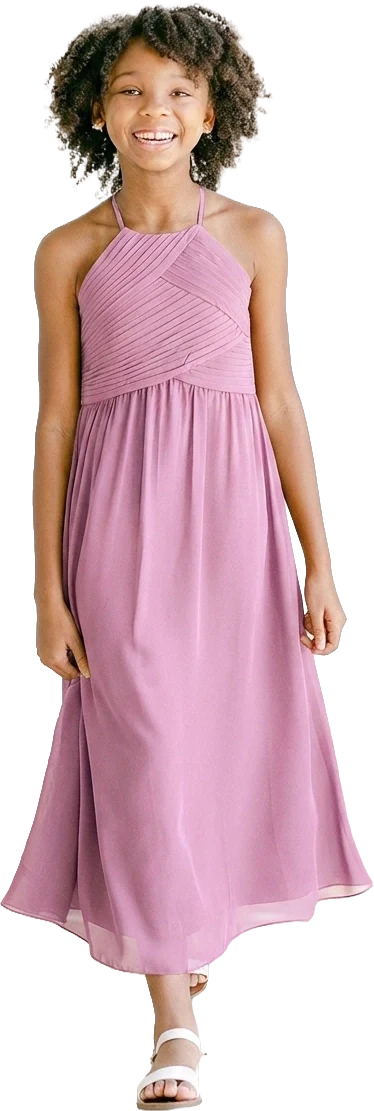 Juniors Mackenzie Chiffon Dress | Made To Order - Image 147
