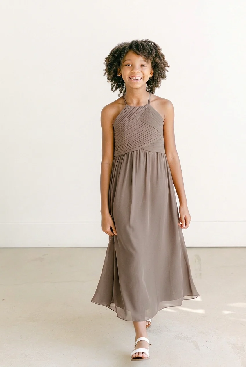 Juniors Mackenzie Chiffon Dress | Made To Order - Image 96