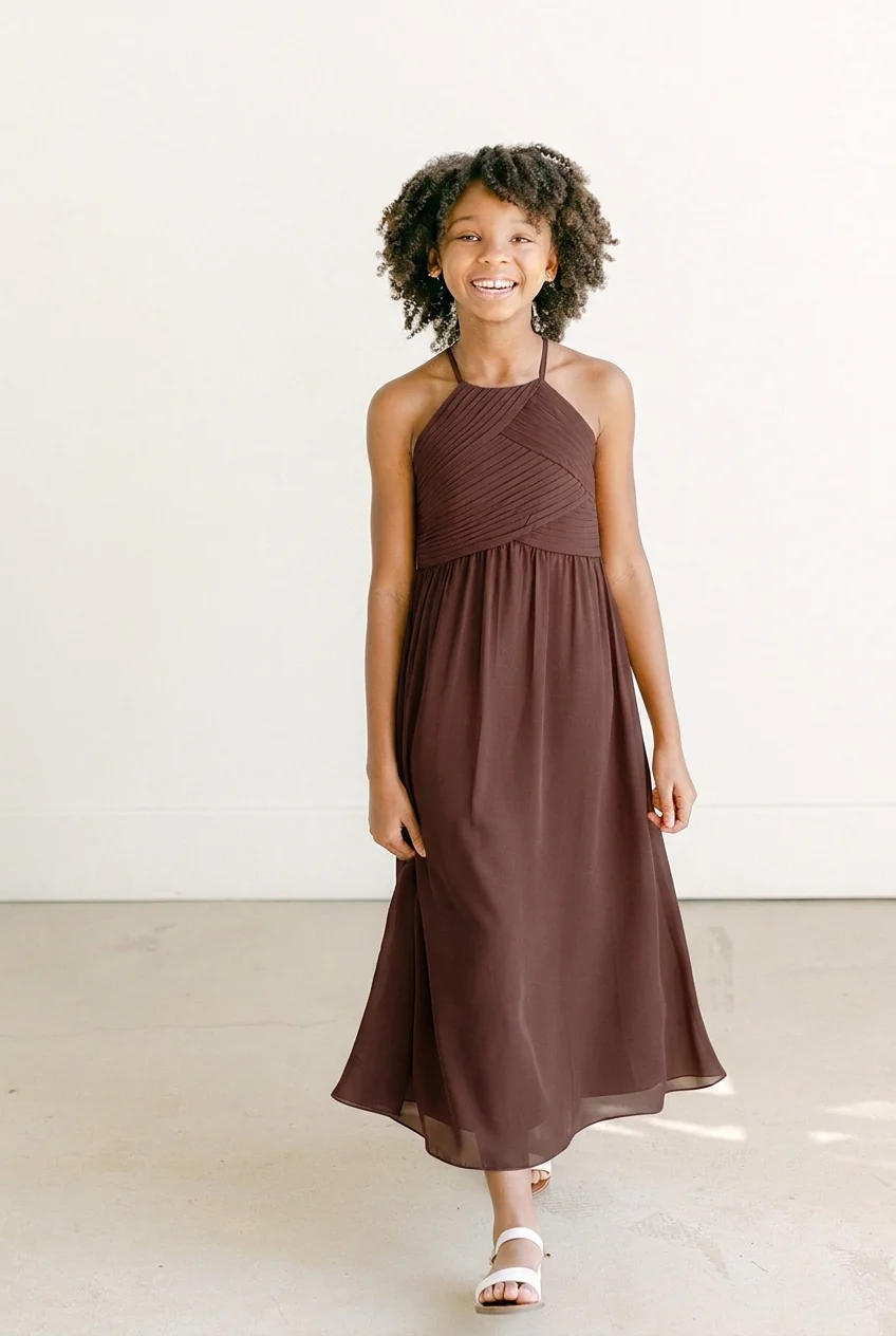 Juniors Mackenzie Chiffon Dress | Made To Order - Image 99