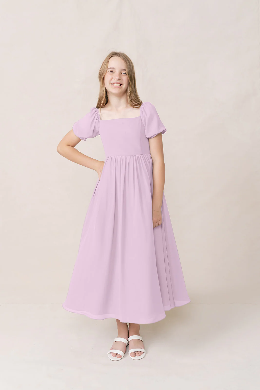 Juniors Maeve Chiffon Dress | Made To Order - Image 102