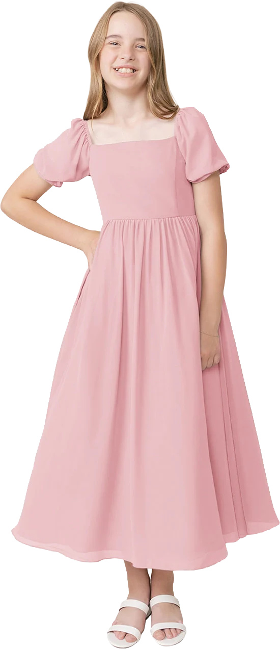 Juniors Maeve Chiffon Dress | Made To Order - Image 123