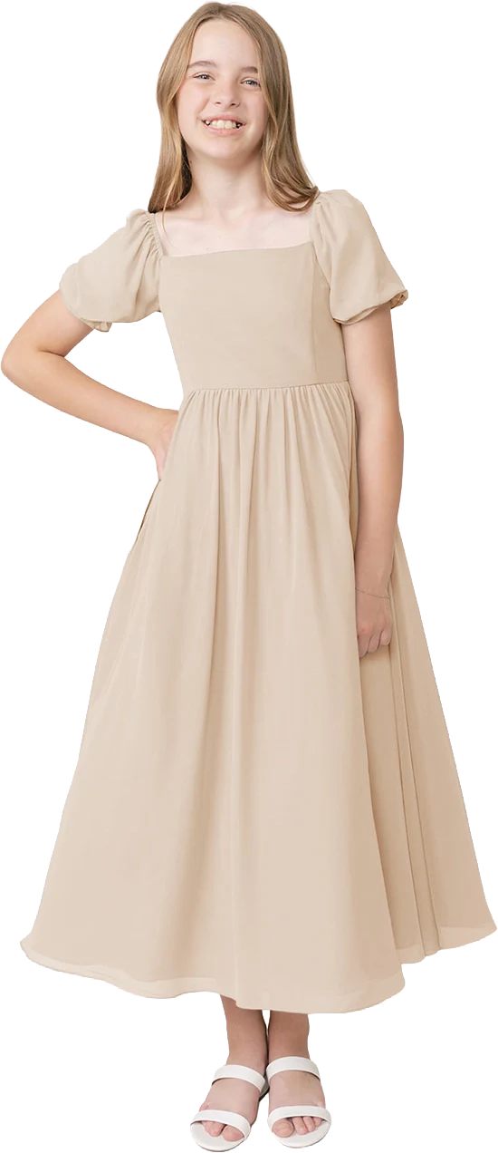 Juniors Maeve Chiffon Dress | Made To Order - Image 125