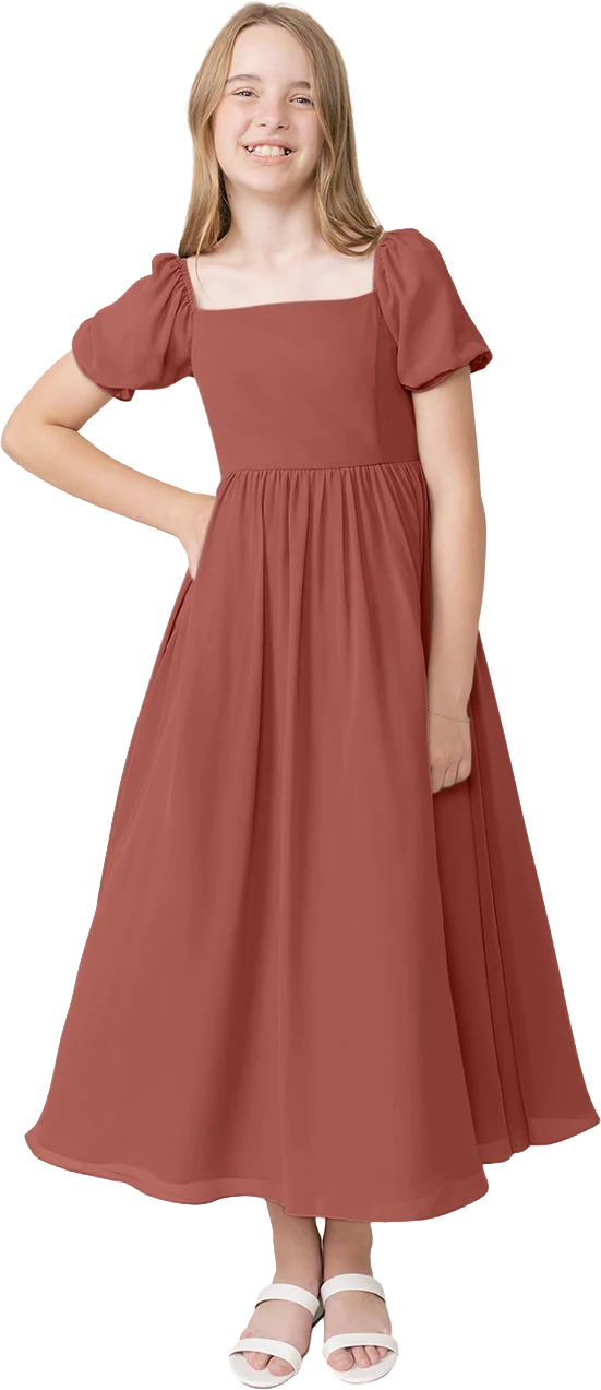 Juniors Maeve Chiffon Dress | Made To Order - Image 126