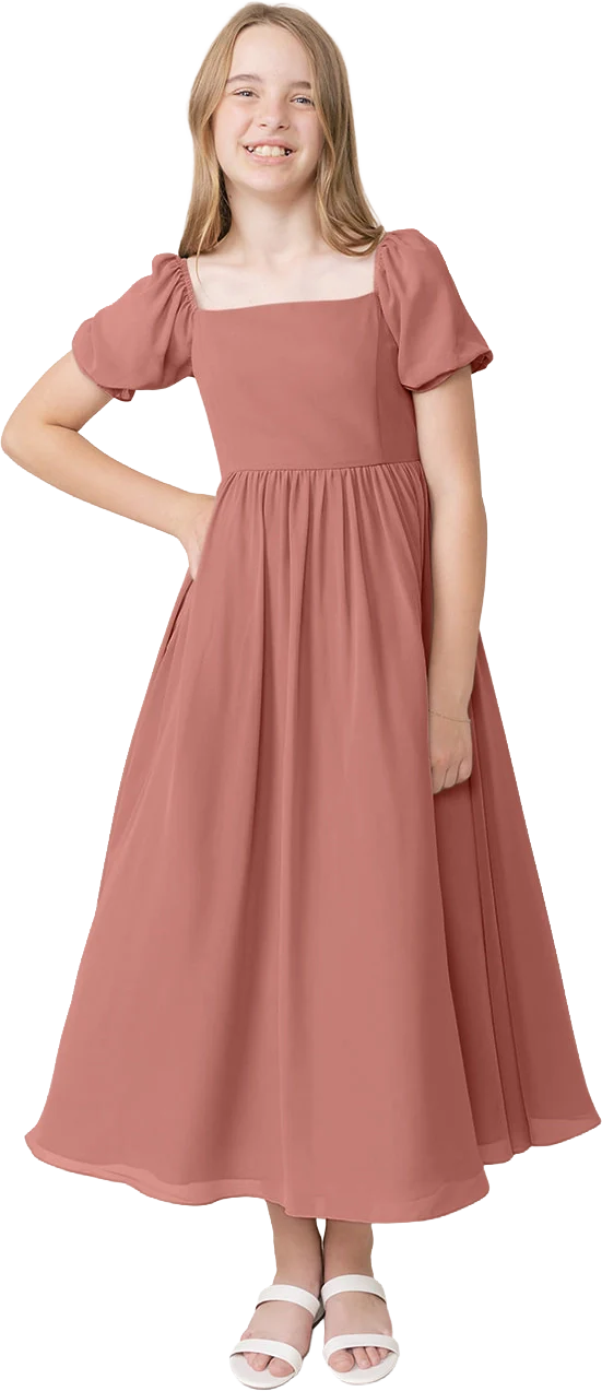Juniors Maeve Chiffon Dress | Made To Order - Image 129