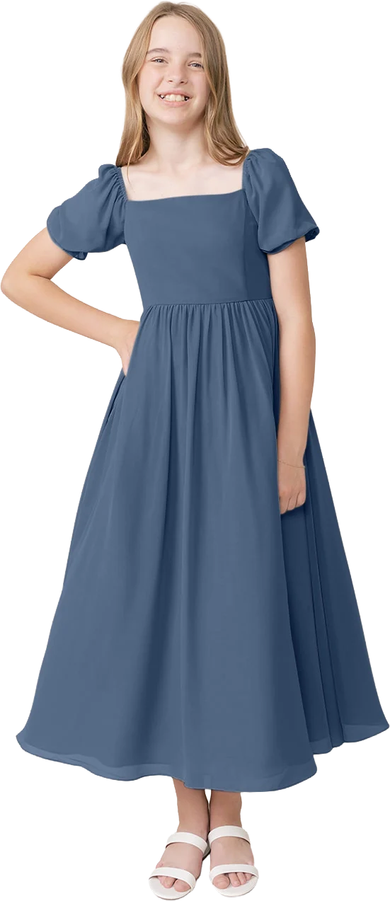 Juniors Maeve Chiffon Dress | Made To Order - Image 130
