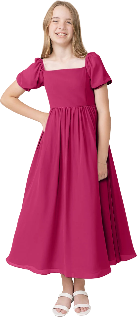 Juniors Maeve Chiffon Dress | Made To Order - Image 136
