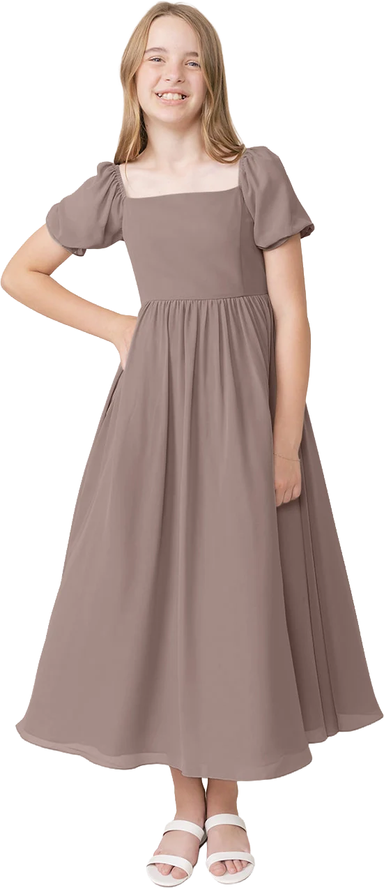 Juniors Maeve Chiffon Dress | Made To Order - Image 137