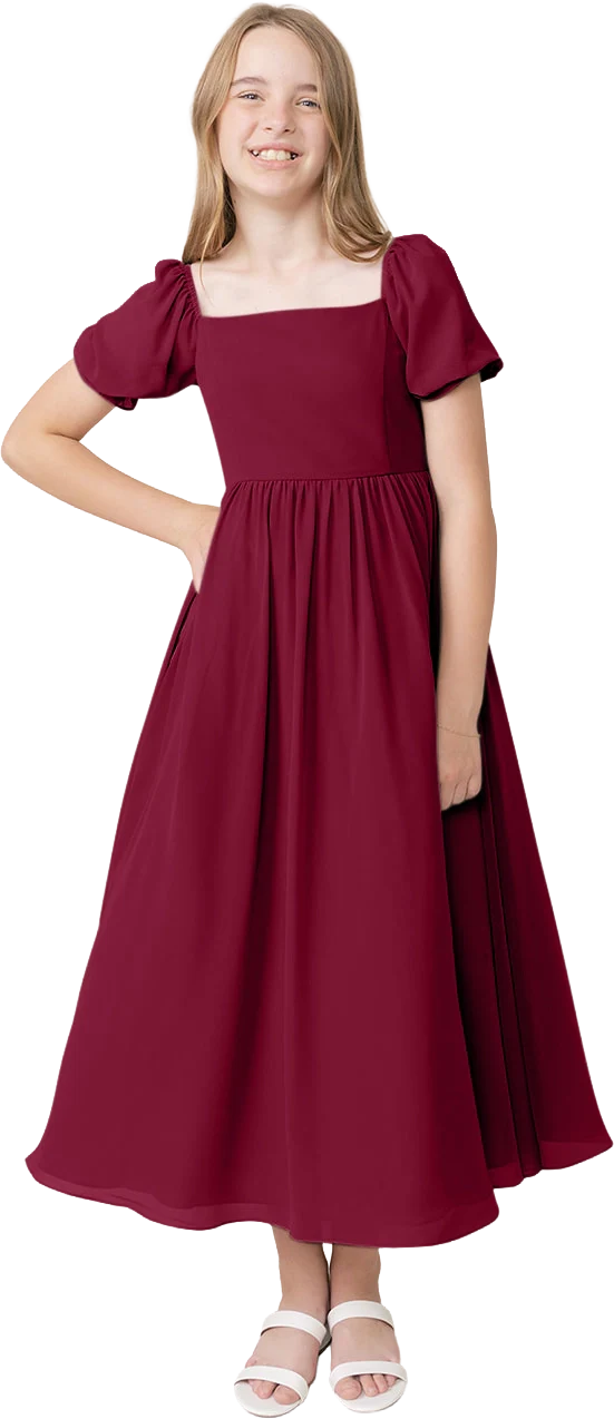 Juniors Maeve Chiffon Dress | Made To Order - Image 142