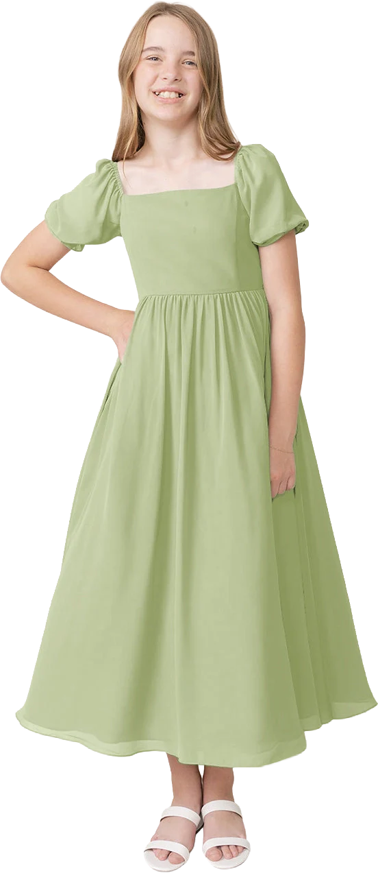 Juniors Maeve Chiffon Dress | Made To Order - Image 143