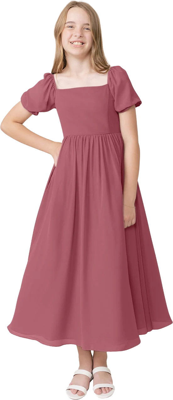 Juniors Maeve Chiffon Dress | Made To Order - Image 154