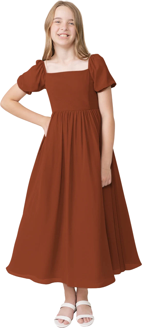 Juniors Maeve Chiffon Dress | Made To Order - Image 156