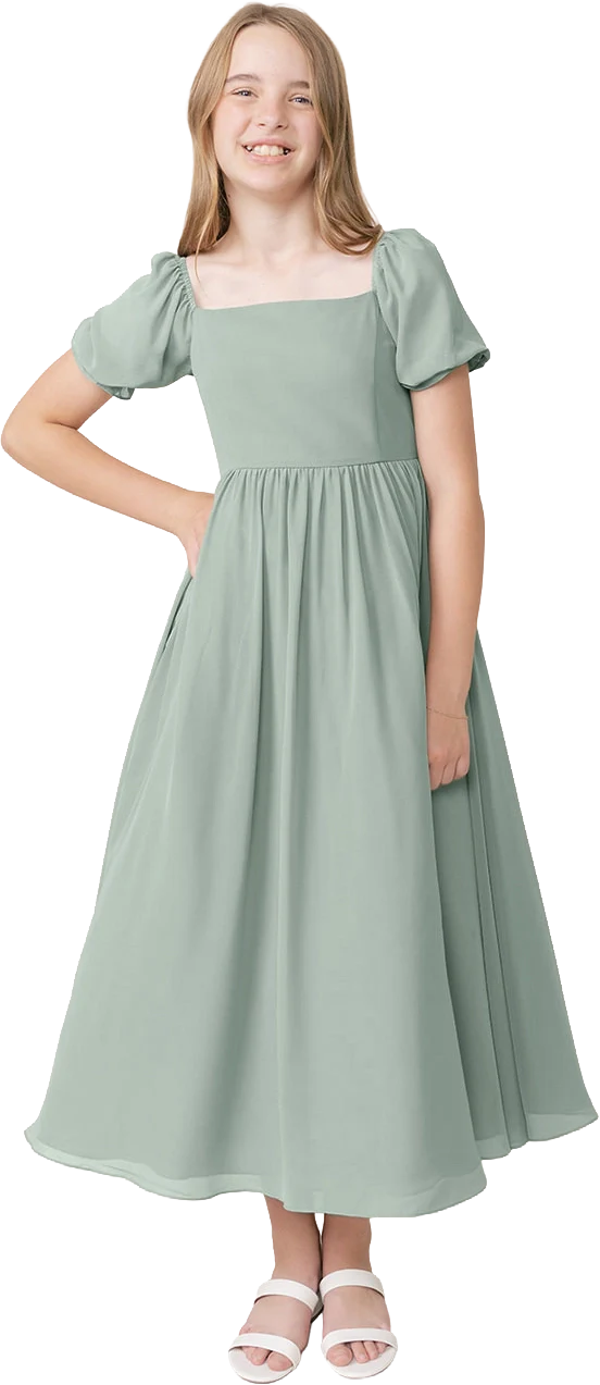 Juniors Maeve Chiffon Dress | Made To Order - Image 157