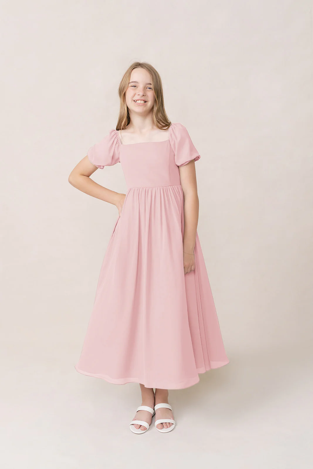 Juniors Maeve Chiffon Dress | Made To Order - Image 38