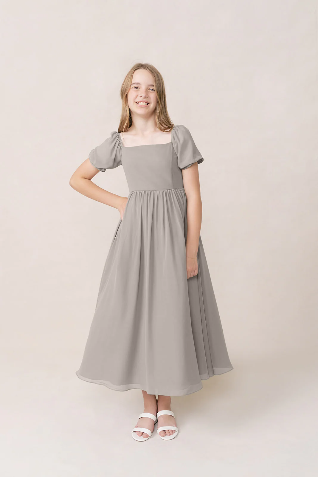 Juniors Maeve Chiffon Dress | Made To Order - Image 82
