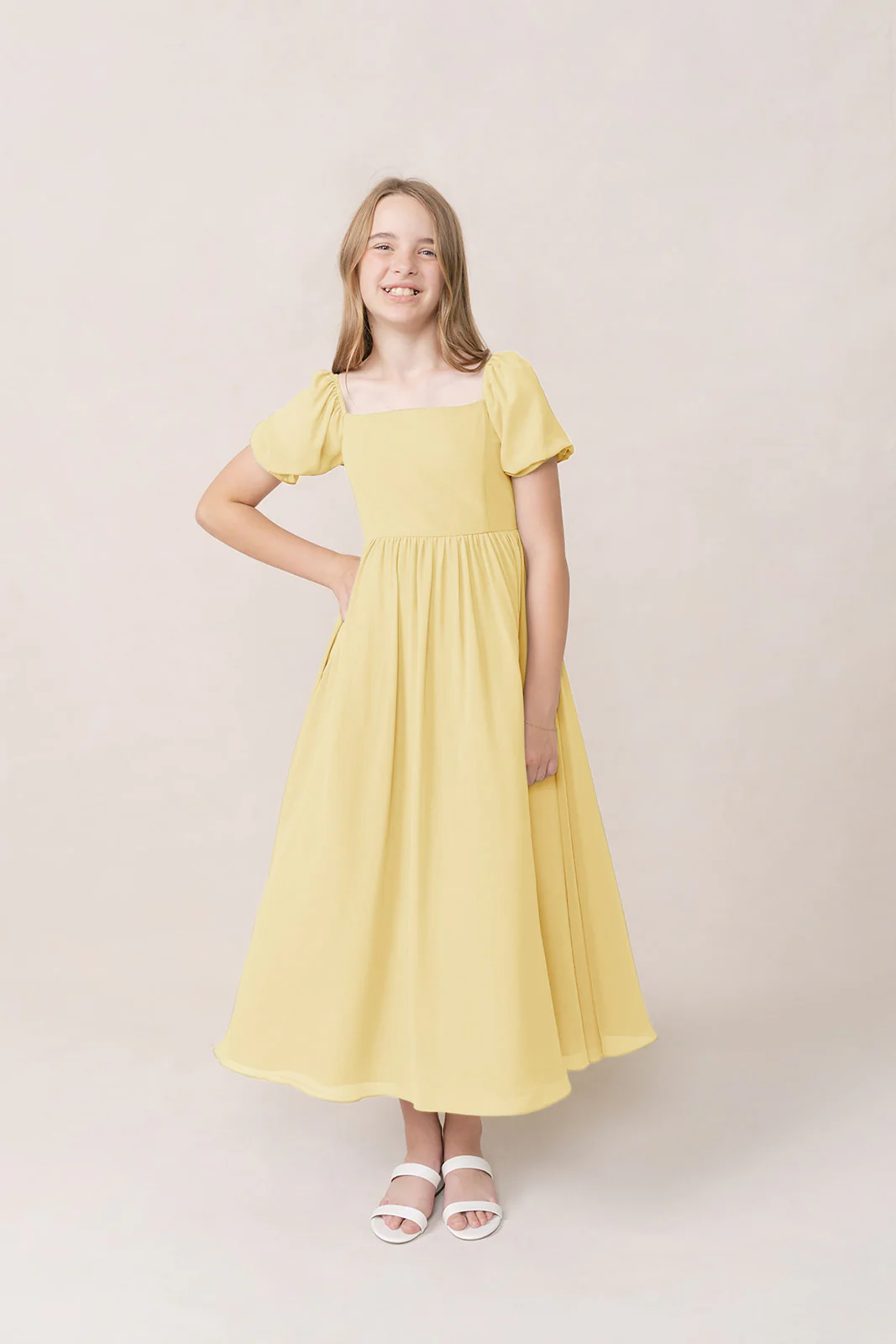 Juniors Maeve Chiffon Dress | Made To Order - Image 92