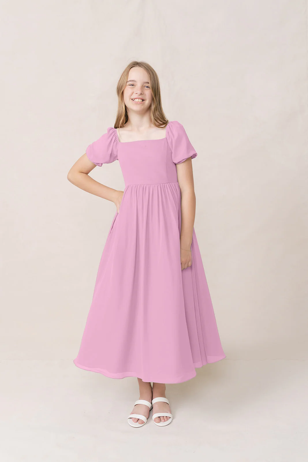Juniors Maeve Chiffon Dress | Made To Order - Image 97