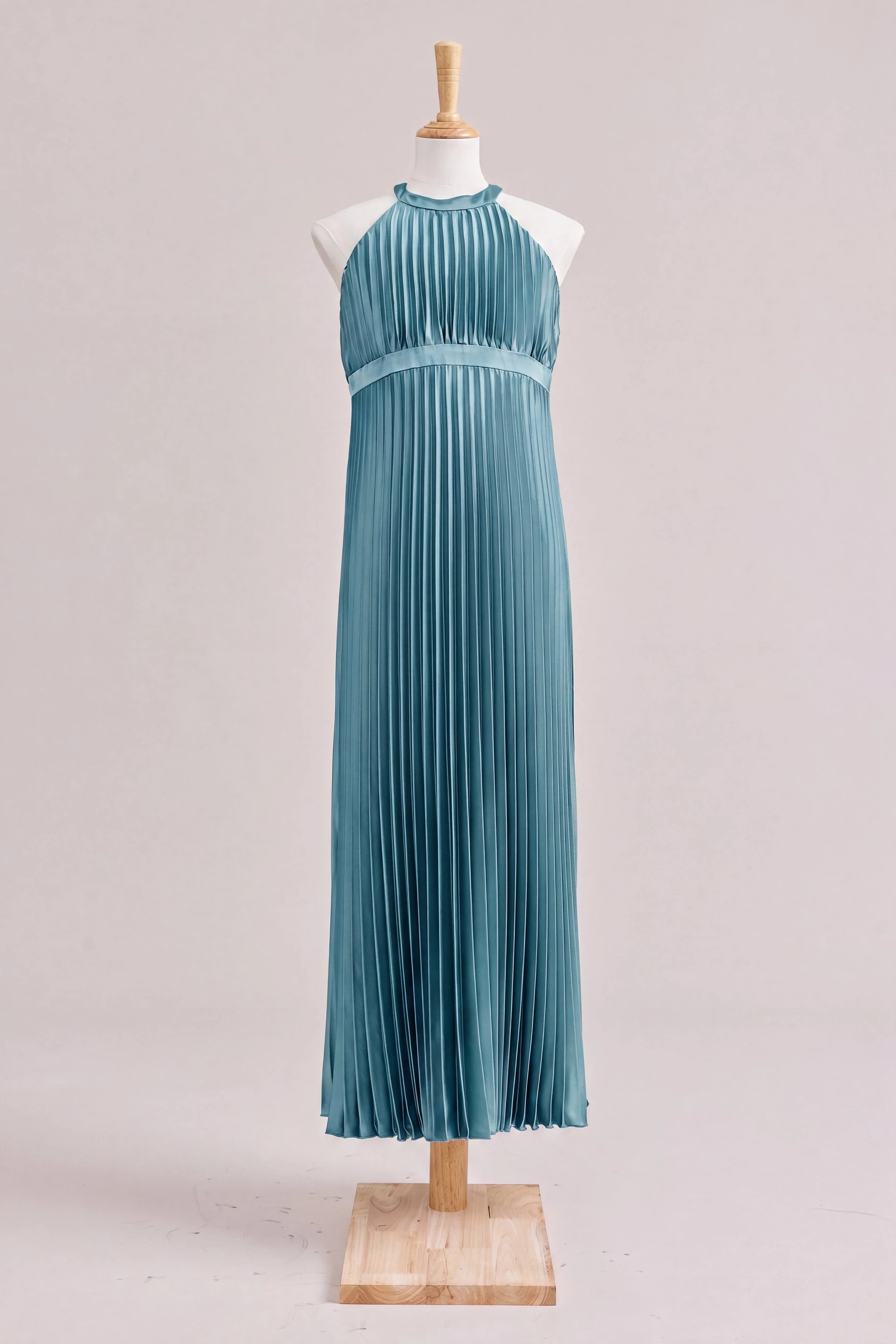 Juniors Mazie Satin Pleated Dress | Made To Order - Image 112