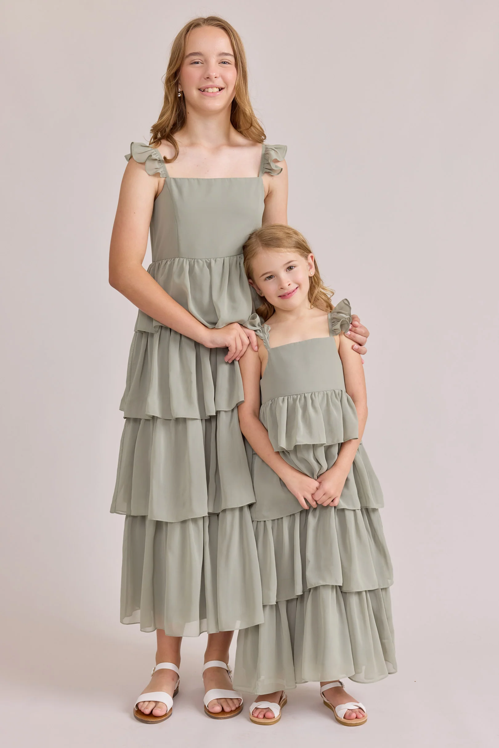 Juniors Poppy Chiffon Dress | Made To Order - Image 2