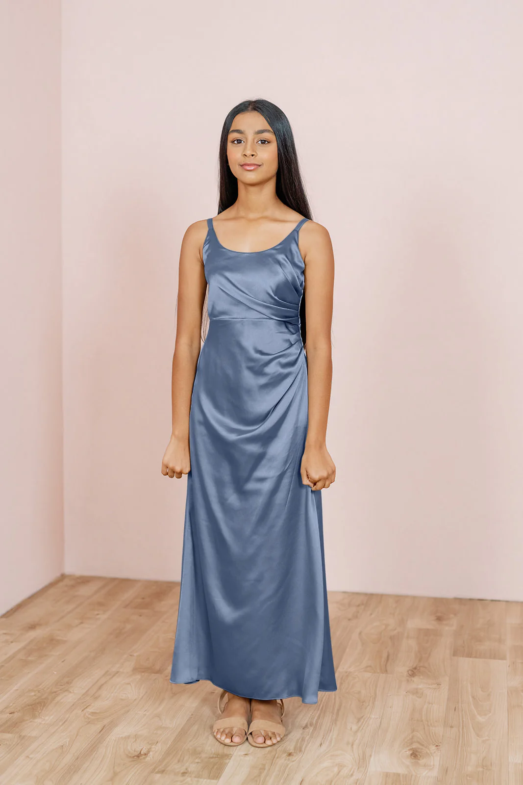 Juniors Rory Satin Dress | Made To Order - Image 13