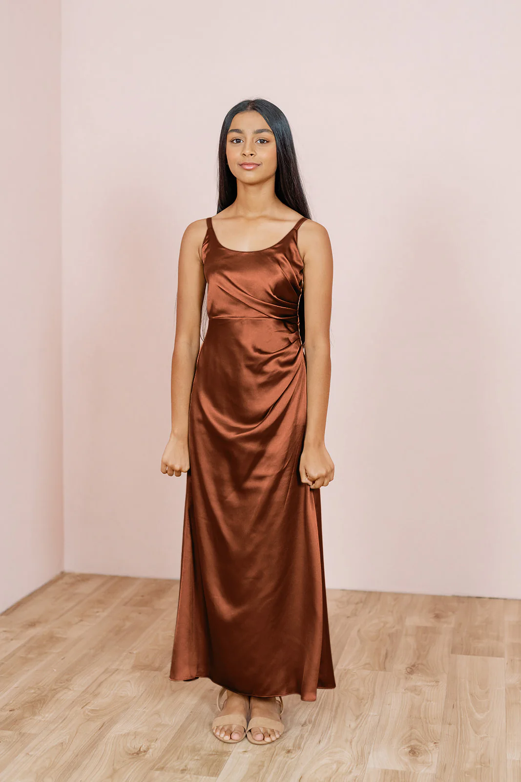 Juniors Rory Satin Dress | Made To Order - Image 21
