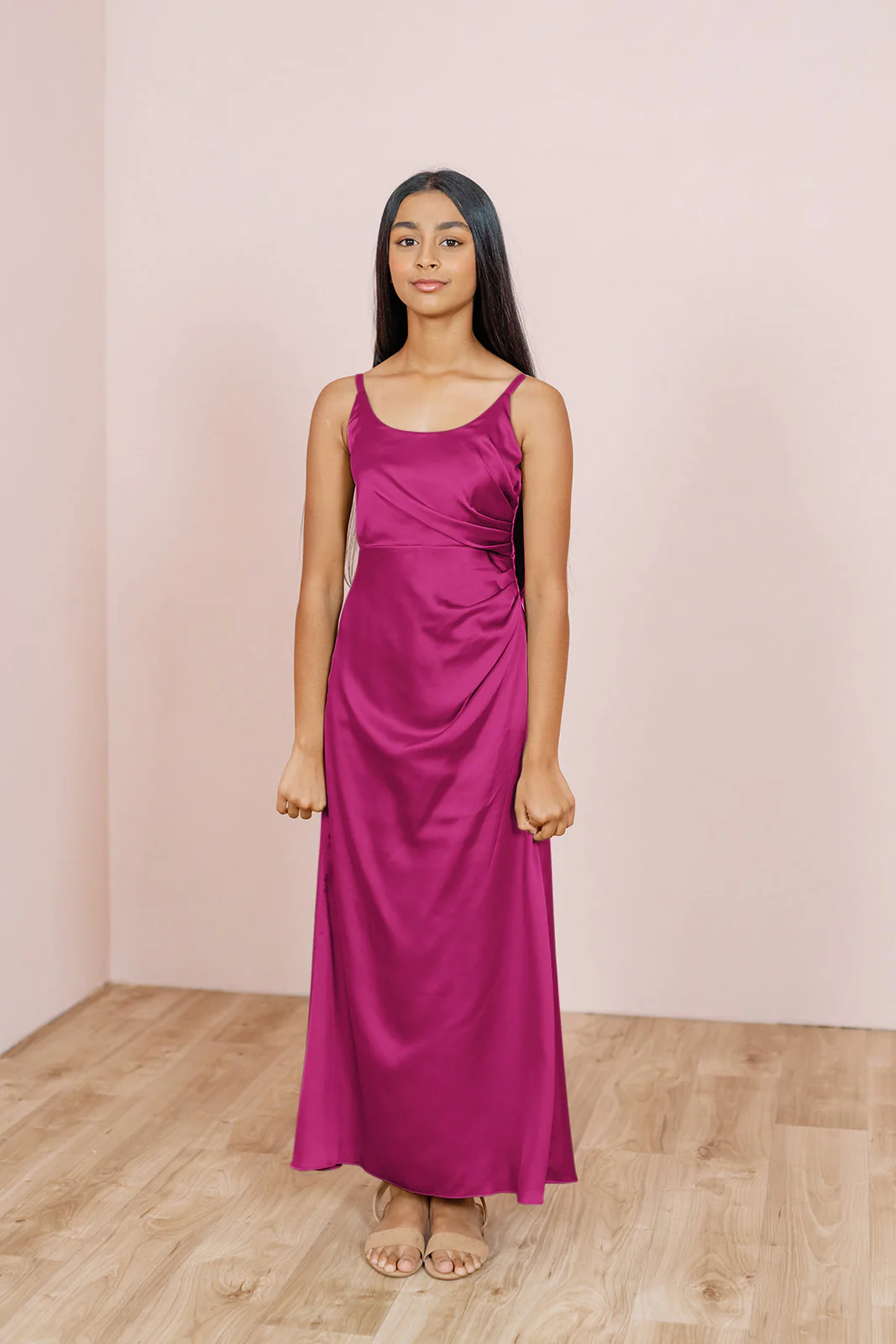 Juniors Rory Satin Dress | Made To Order - Image 33