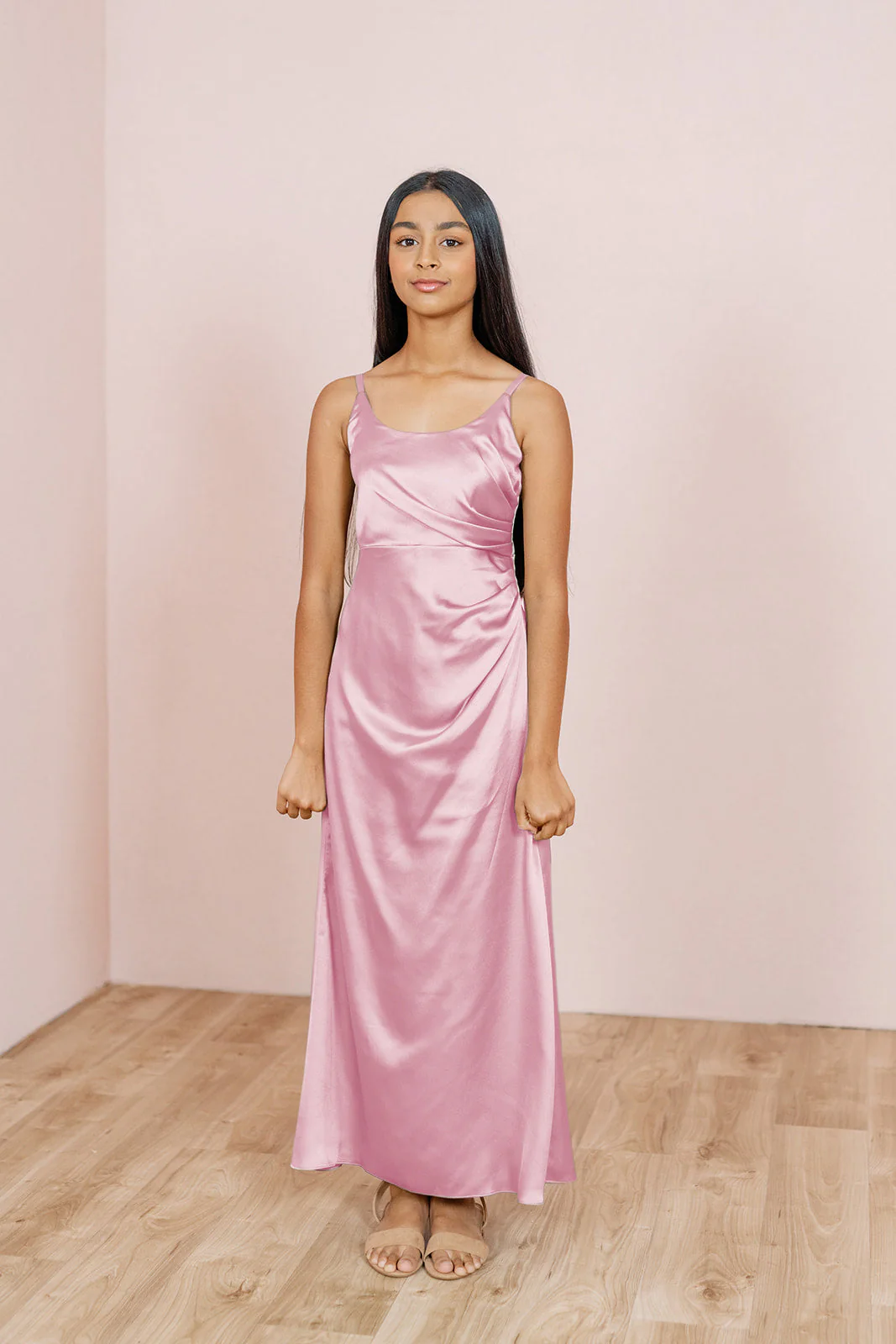 Juniors Rory Satin Dress | Made To Order - Image 58