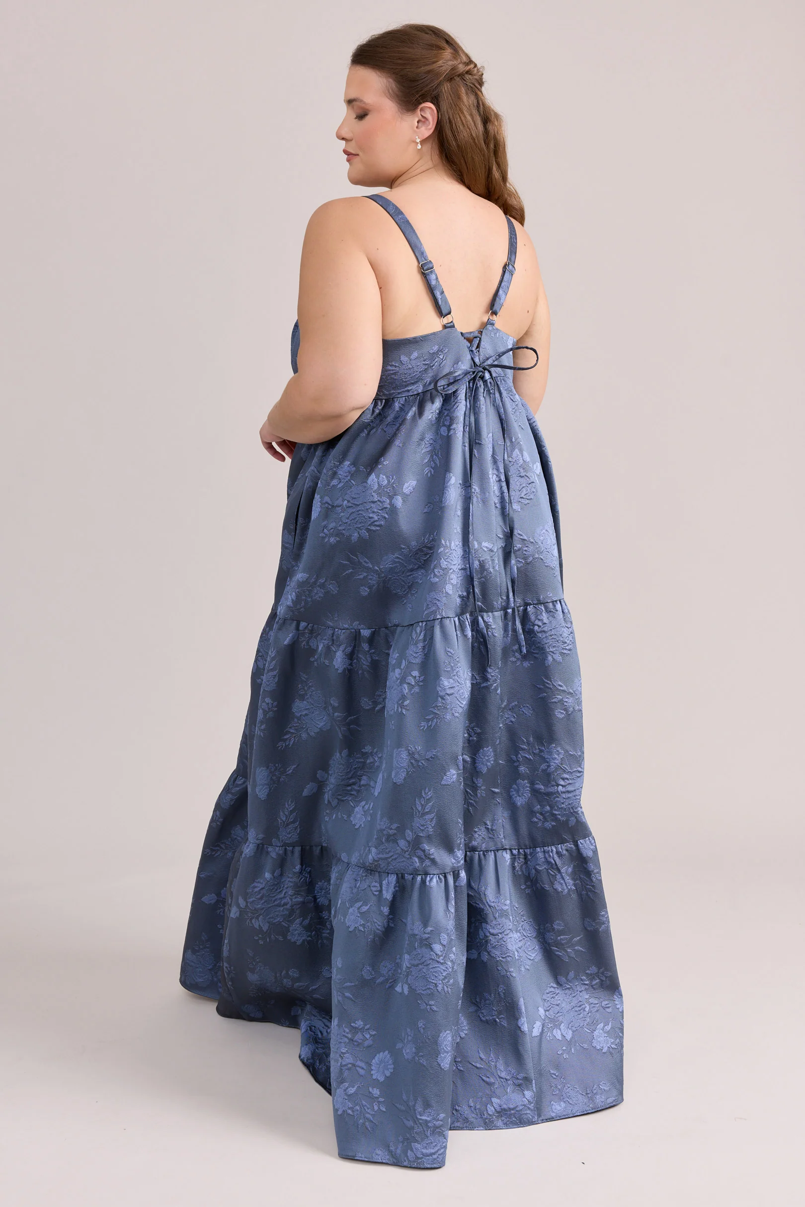 Juniper Jacquard Dress | Made To Order - Image 20