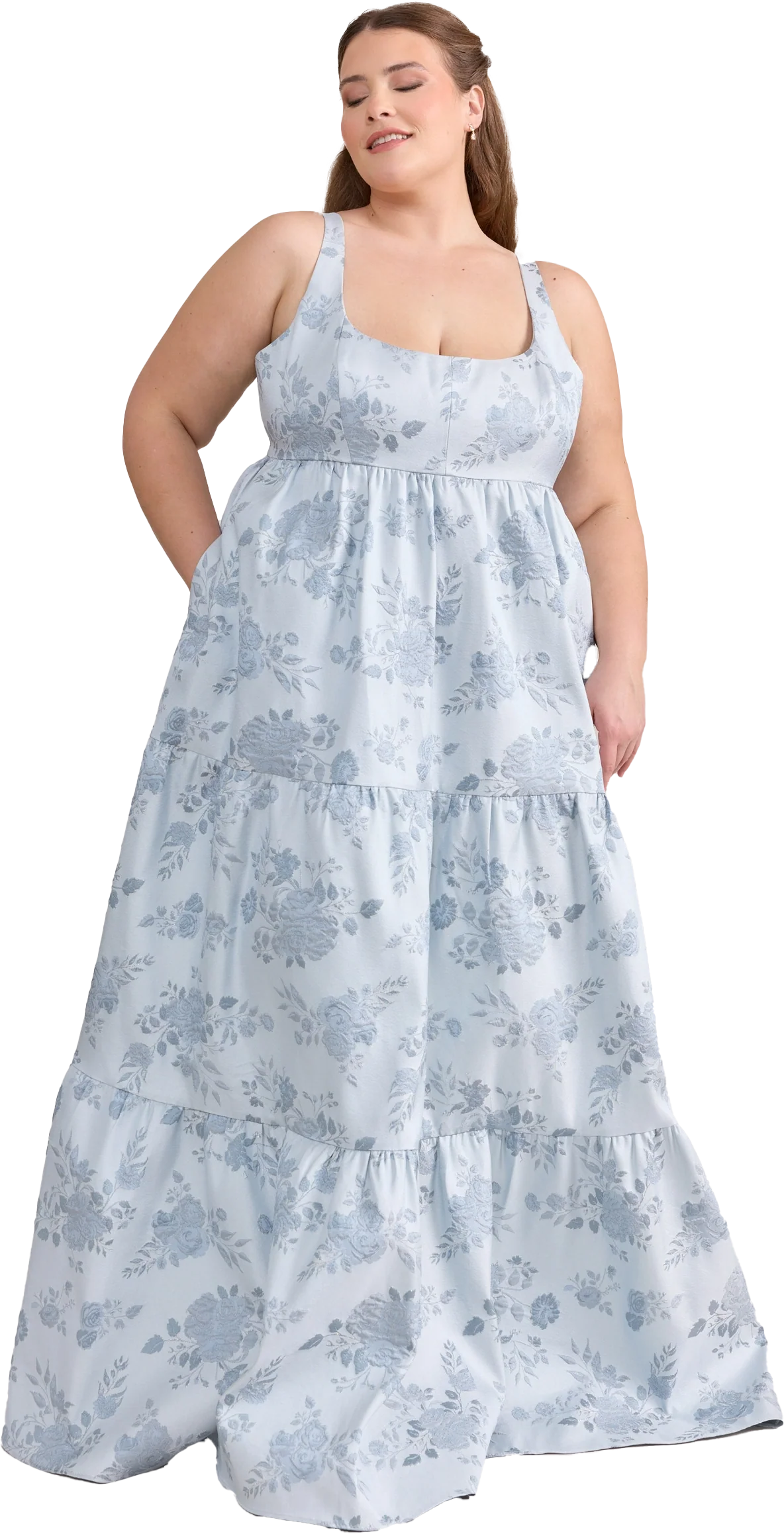 Juniper Jacquard Dress | Made To Order - Image 25