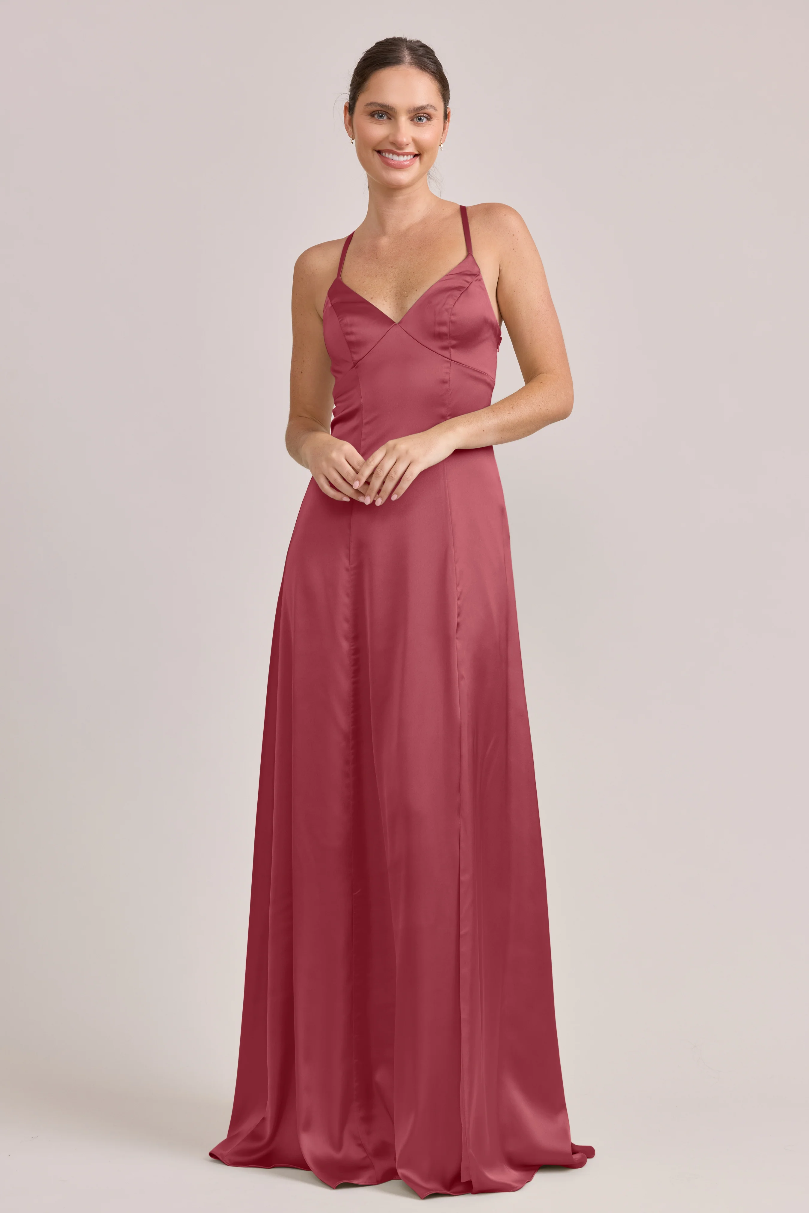 Karsyn Satin Dress | Made To Order - Image 10
