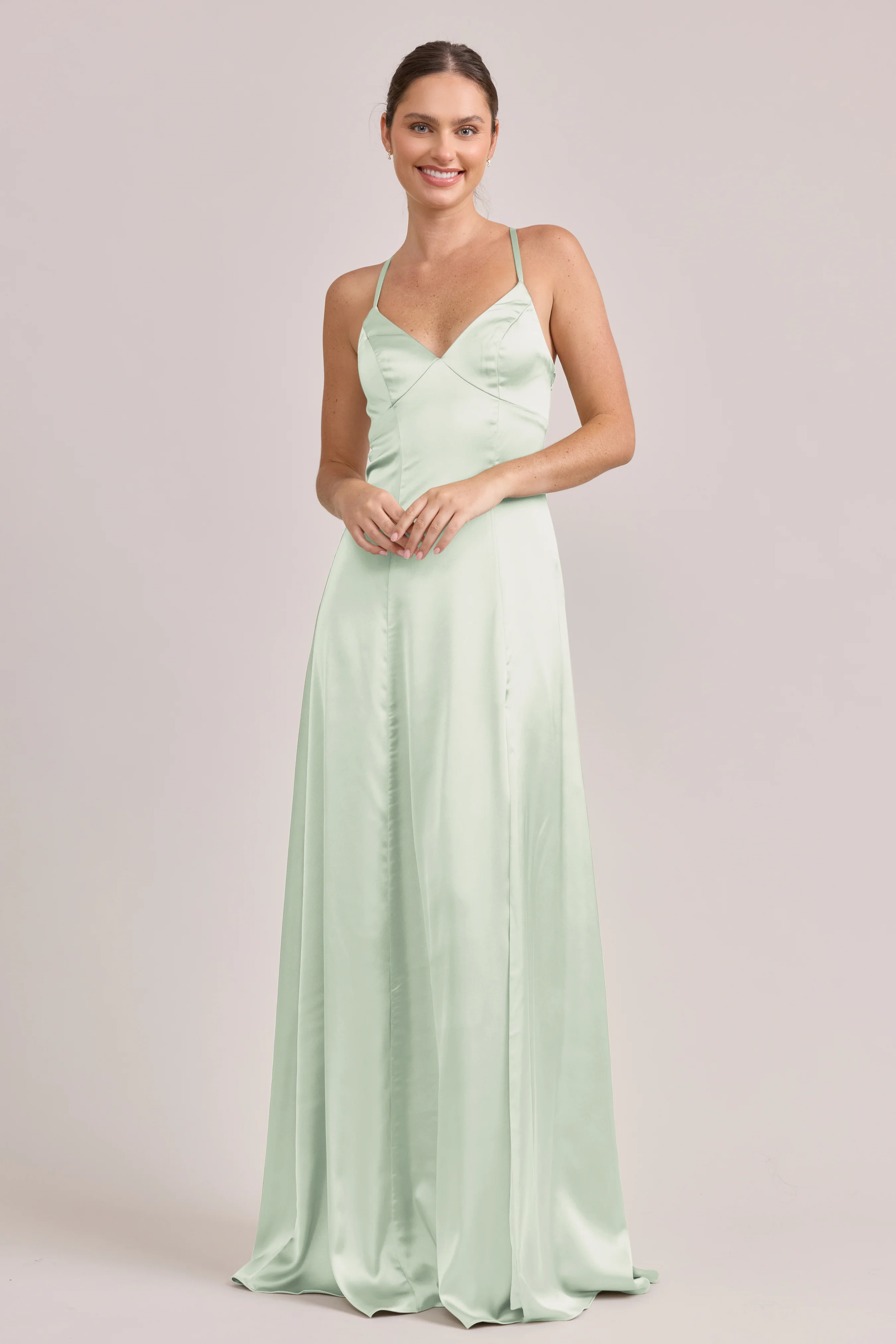 Karsyn Satin Dress | Made To Order - Image 112