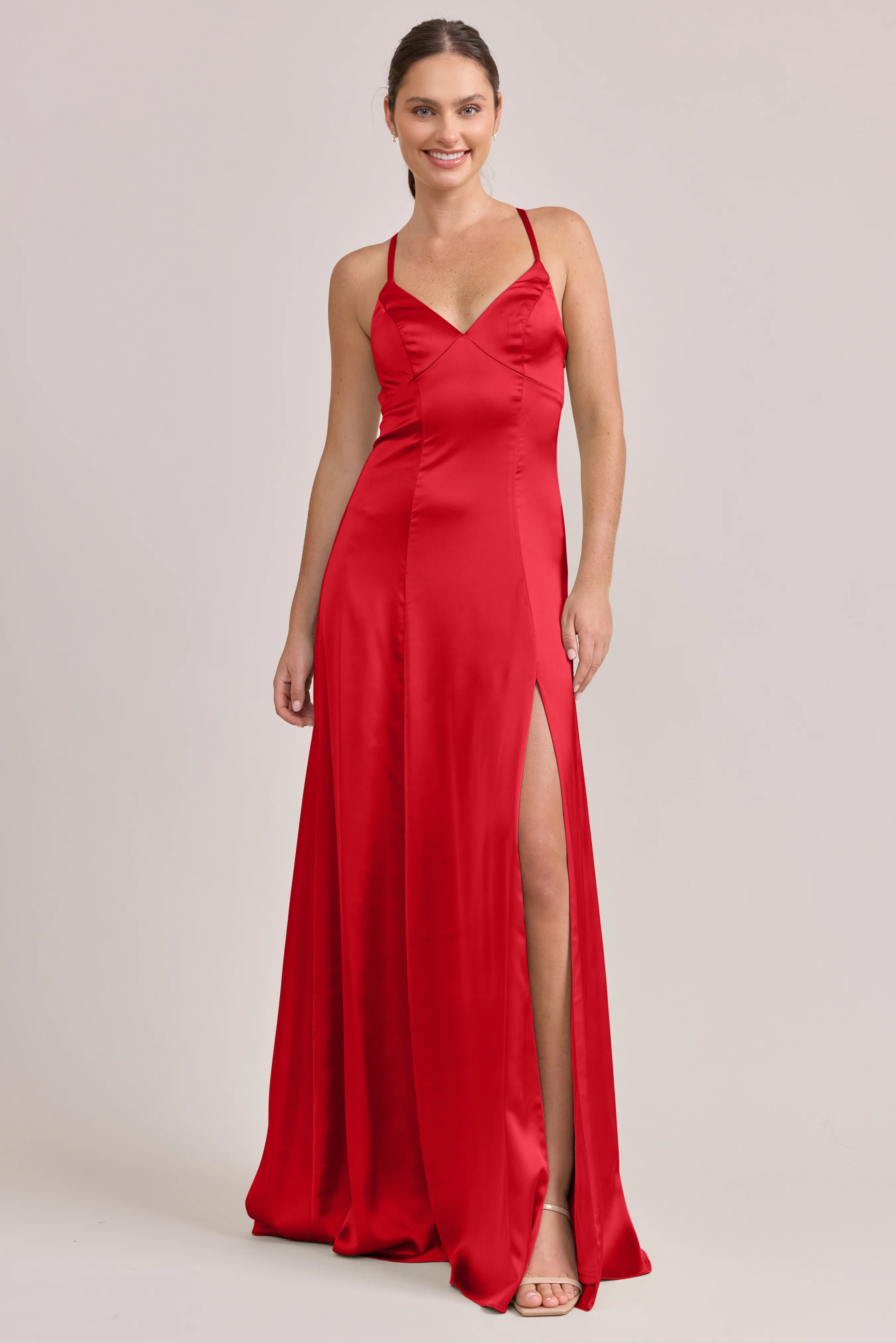 Karsyn Satin Dress | Made To Order - Image 114