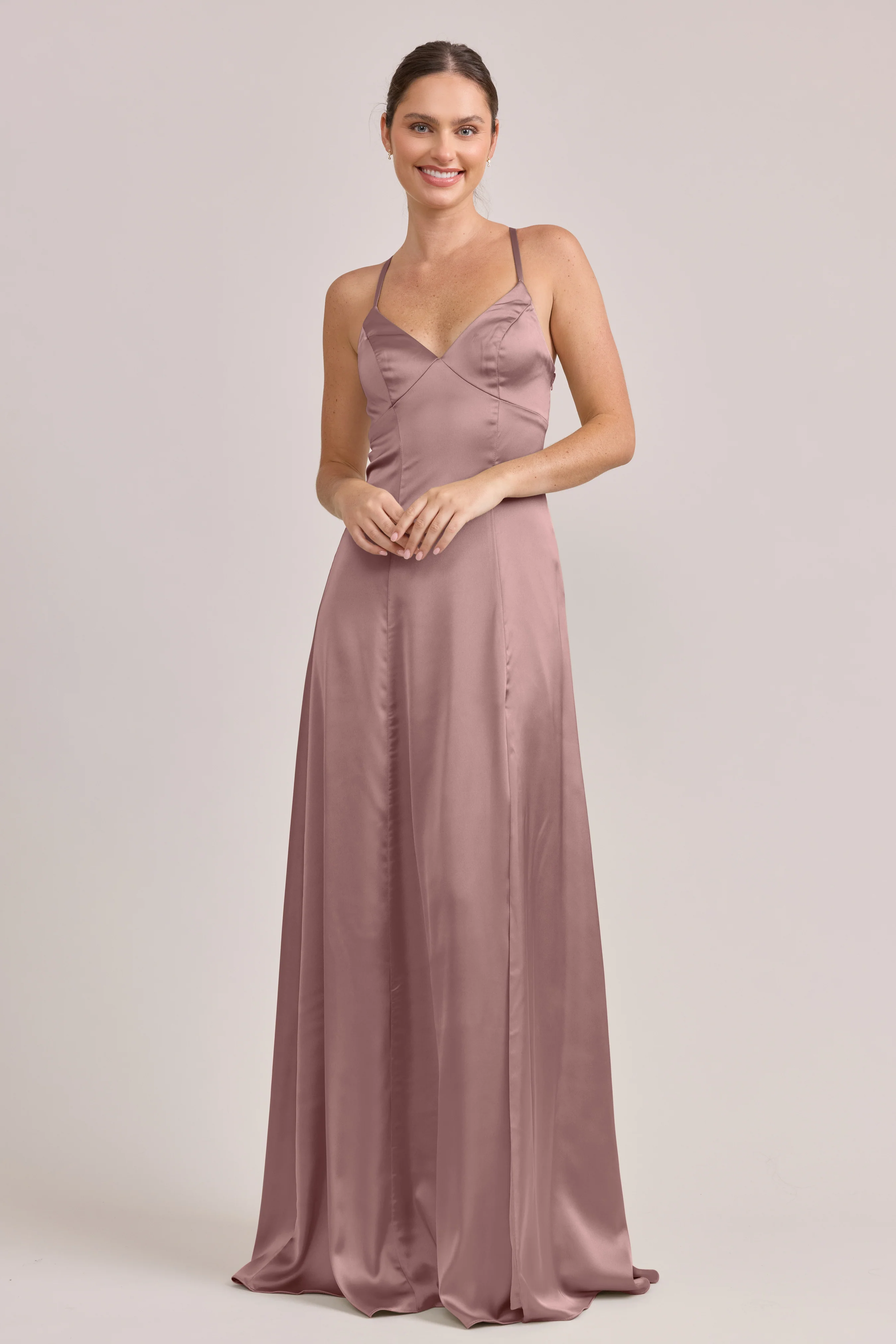 Karsyn Satin Dress | Made To Order - Image 124
