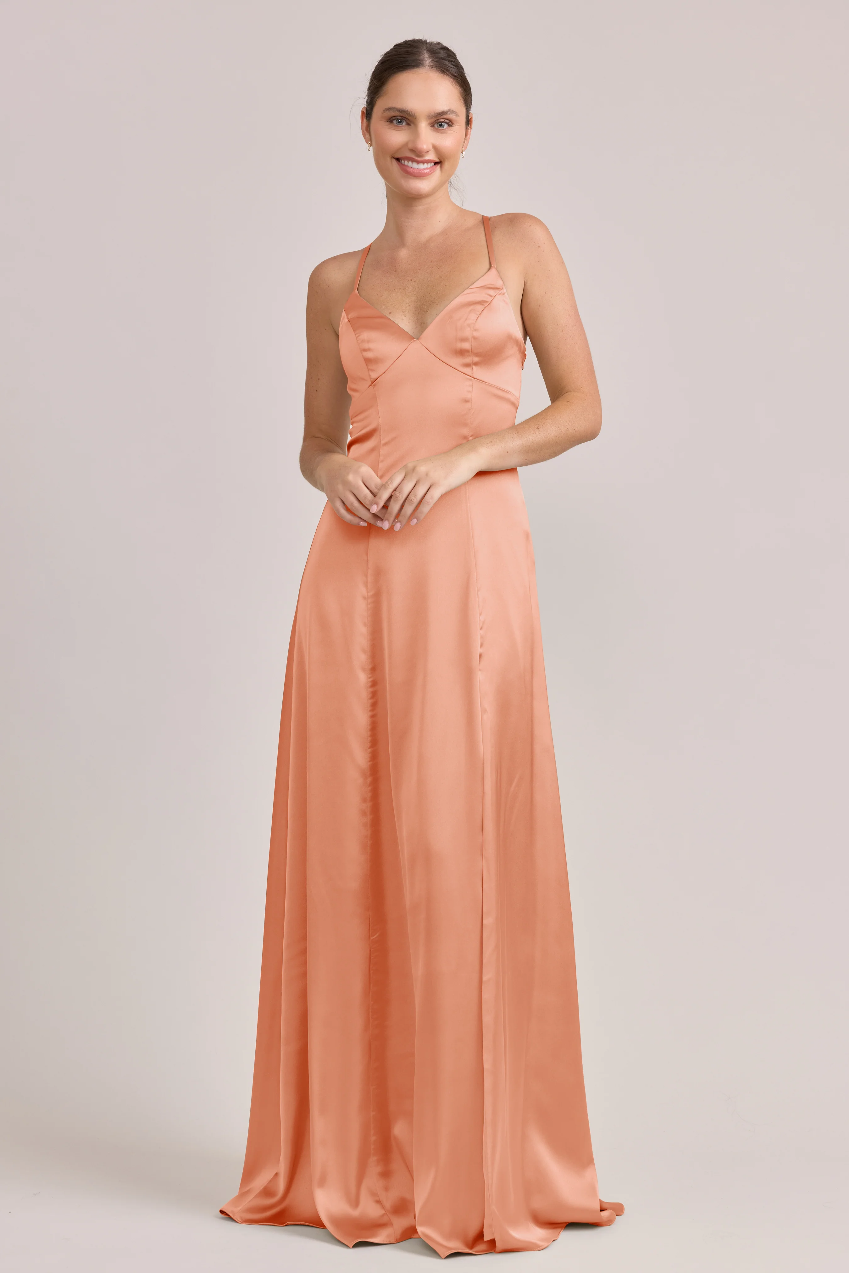 Karsyn Satin Dress | Made To Order - Image 145