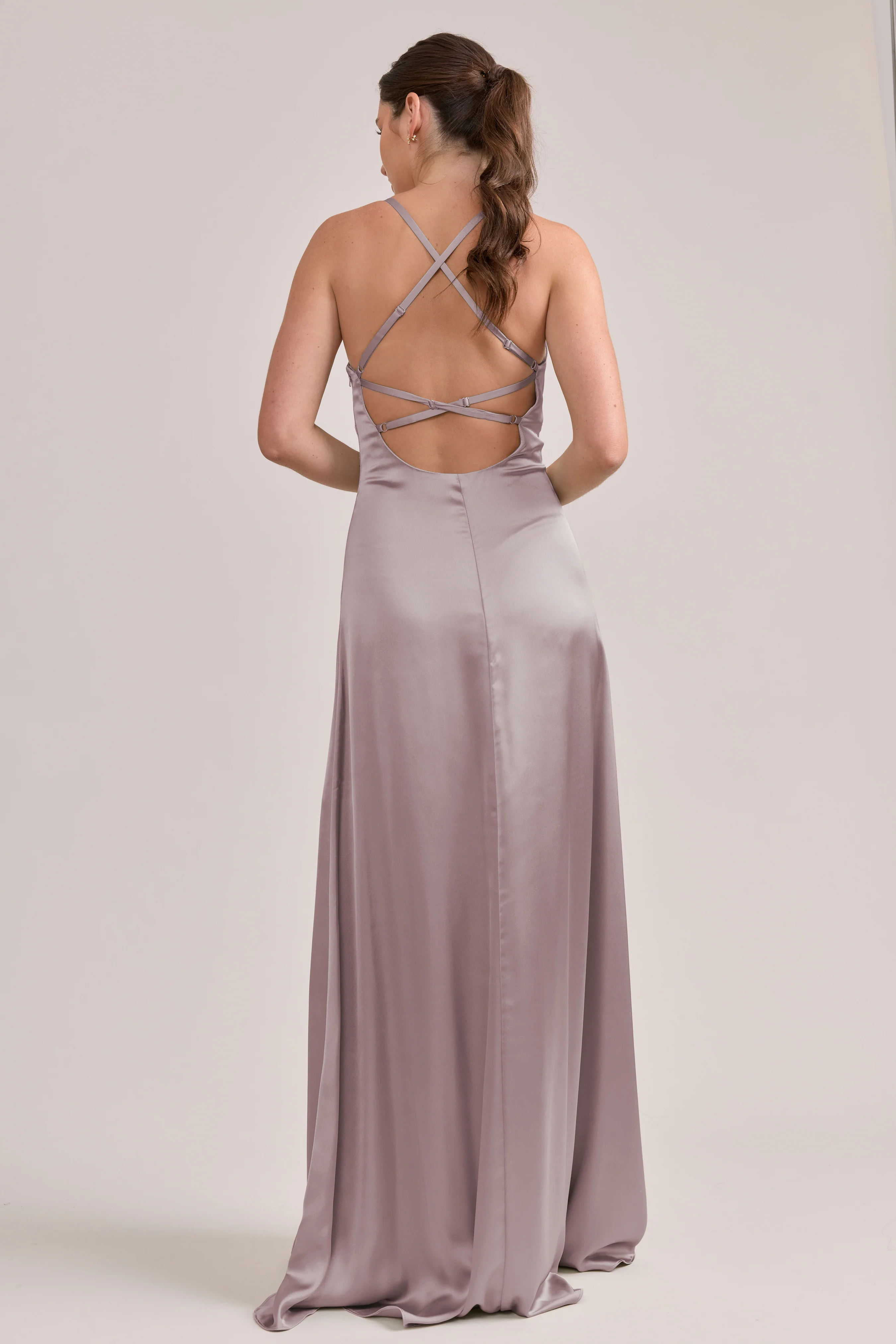 Karsyn Satin Dress | Made To Order - Image 149